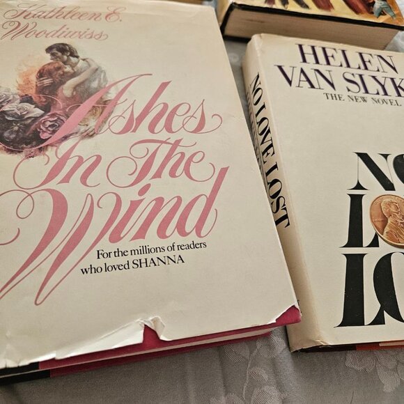 1980 Vintage Romance 4 Book Bundle - Himmel, Van‎ Slyke, Dailey & Woodiwiss - Picture 3 of 10